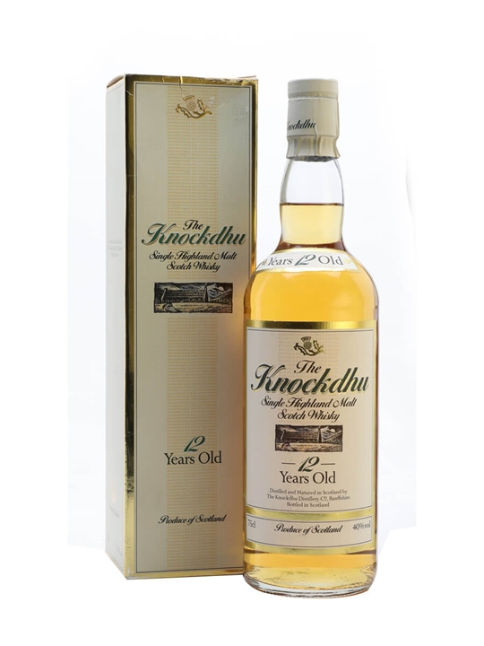 Knockdhu 12 Year Old / Bot.1980s Speyside Single Malt Scotch Whisky - Single Malt Review