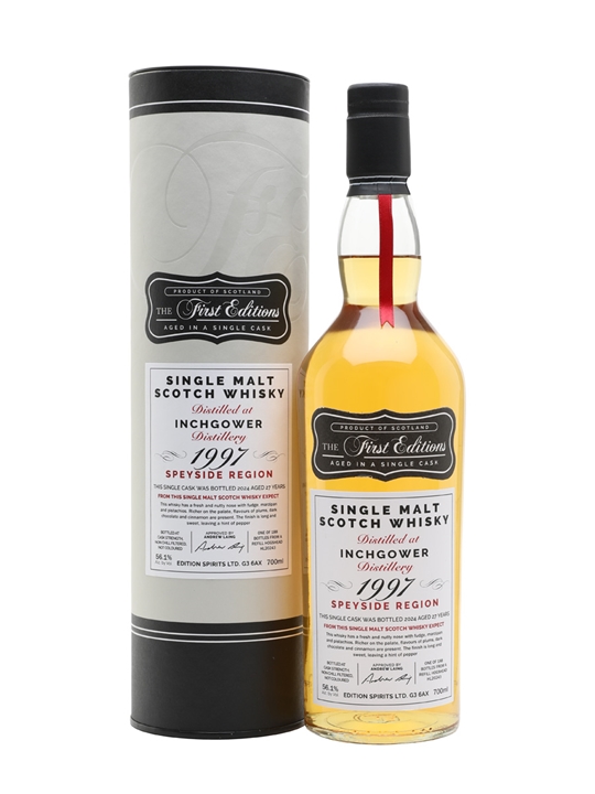 Inchgower 1997 / 27 Year Old / First Editions Speyside Whisky - Speyside Review
