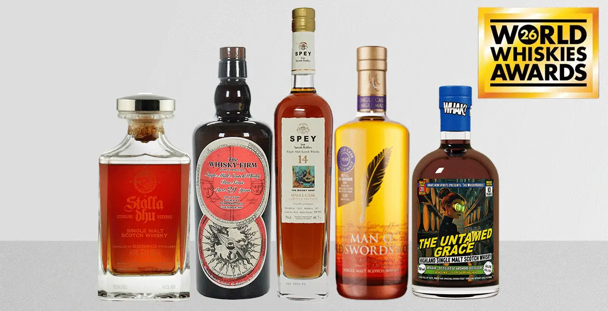 All Single Cask Single Malt Scotch Winners From The World Whiskies Awards 2026 - Scotch Review