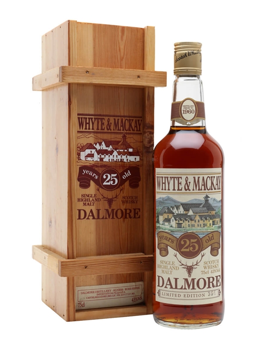 Dalmore 25 Year Old / Distilled Prior to 1960 / Bot.1980s Highland Whisky - Highland Review