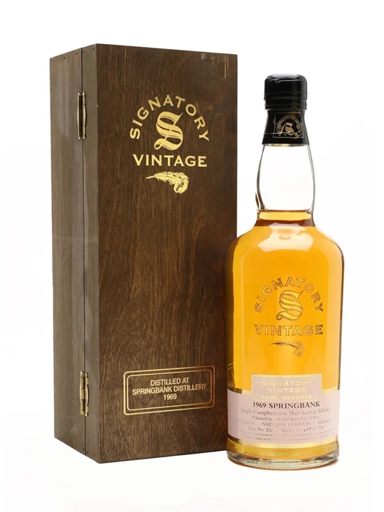 Springbank 1969 / 34 Year Old / Cask #262 / Signatory Campbeltown Whisky - Campbeltown Review