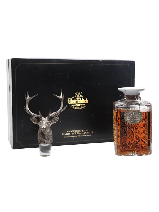 Glenfiddich 30 Year Old / Silver Stag Decanter / Bot.1980s Speyside Whisky - Speyside Review