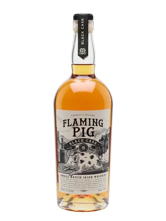 Flaming Pig Black Cask Irish Whiskey Irish Blended Whiskey - Single Malt Review