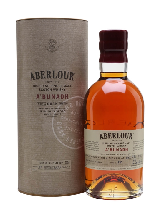 Aberlour A'Bunadh Batch 59 Speyside Single Malt Scotch Whisky - Single Malt Review