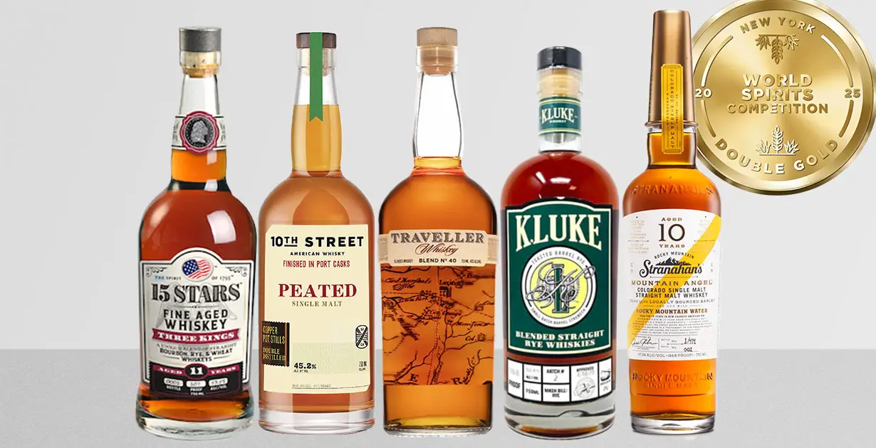 Every Award-Winning American Whiskey From The 2025 New York World Spirits Competition - World Review