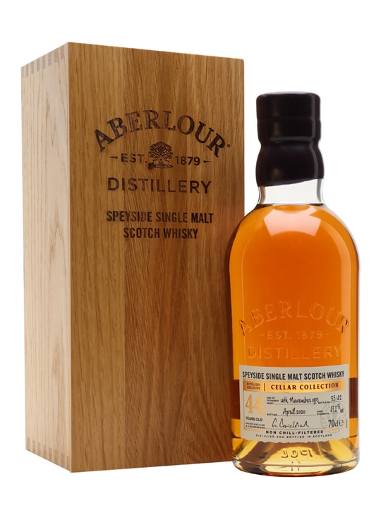 Aberlour 44 Year Old / Cellar Collection Speyside Whisky - Speyside Review