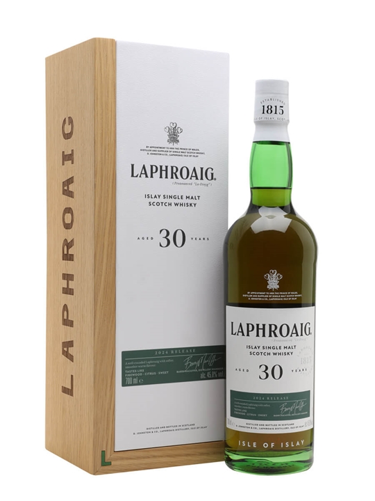 Laphroaig 30 Year Old / 2024 Release Islay Single Malt Scotch Whisky - Single Malt Review