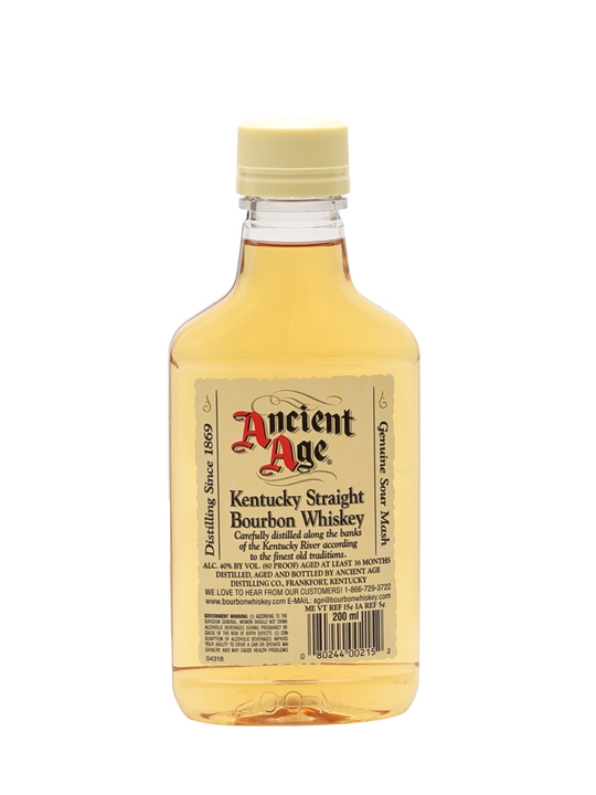 Ancient Age / Small Bottle Kentucky Straight Bourbon Whiskey - Bourbon Review