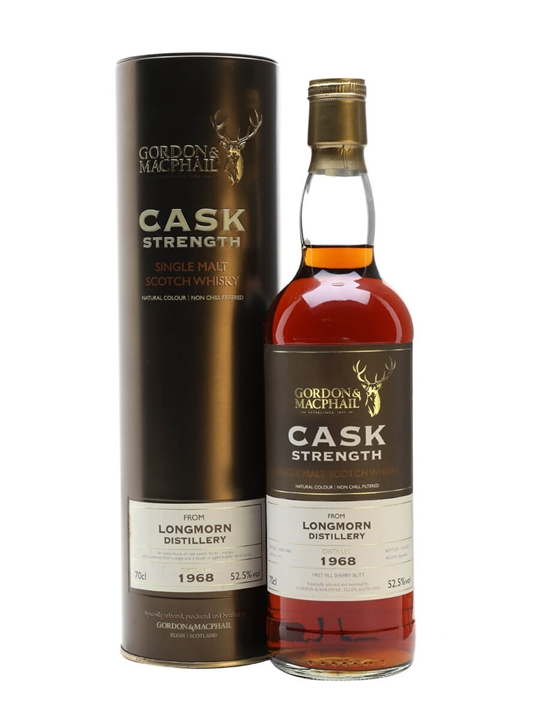 Longmorn 1968 / Bot.2011 / Cask Strength / Gordon & MacPhail Speyside Whisky - Single Malt Review