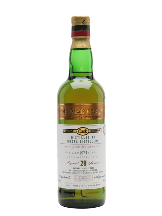 Brora 1971 / 29 Year Old / Sherry Cask / Old Malt Cask Highland Whisky - Highland Review
