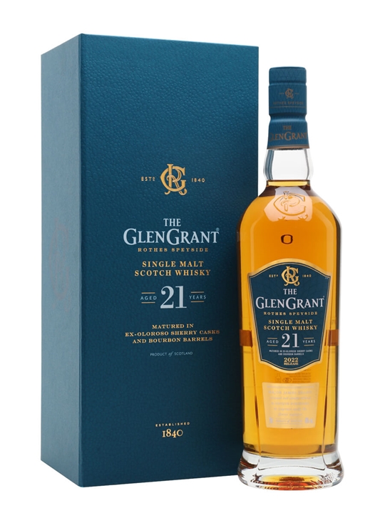 Glen Grant 21 Year Old Speyside Single Malt Scotch Whisky - Single Malt Review
