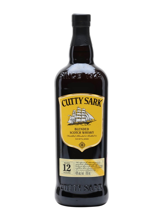 Cutty Sark 12 Year Old Blended Scotch Whisky - Bourbon Review