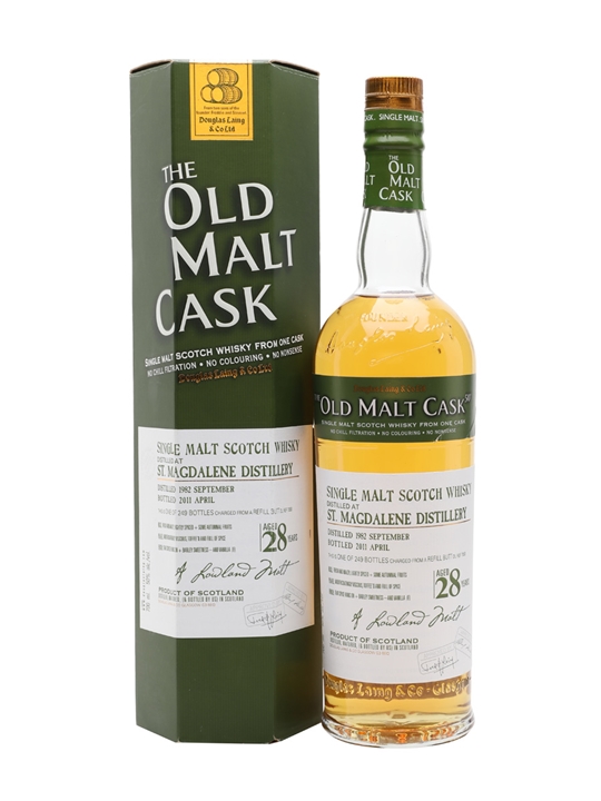 St. Magdalene 1982 / 28 Year Old / Old Malt Cask #7093 Lowland Whisky - Lowland Review