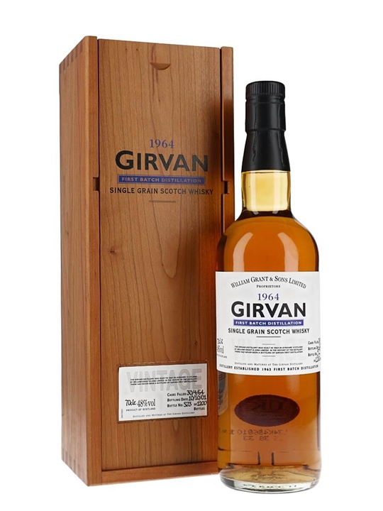 Girvan 1964 / 38 Year Old / First Batch Distillation Single Whisky - Single Grain Review