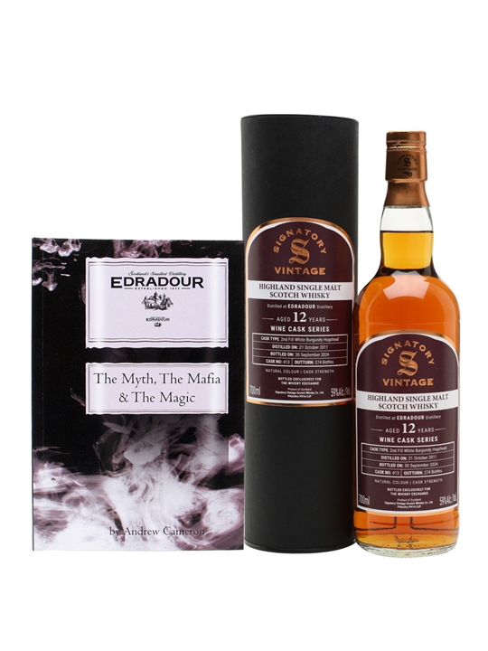 Edradour 2011 / 12 Year Old / White Burgundy / Signatory for The Whisky Exchange Highland Whisky - Highland Review