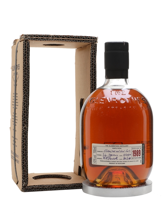 Glenrothes 1989 / Bot.2003 Speyside Single Malt Scotch Whisky - Single Malt Review