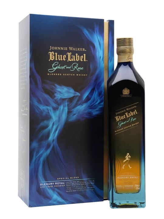 Johnnie Walker Blue Label Ghost and Rare / Glenury Royal Blended Whisky - Single Malt Review