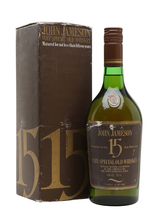Jameson 15 Year Old / Bot.1980s Blended Irish Whiskey - Irish Review
