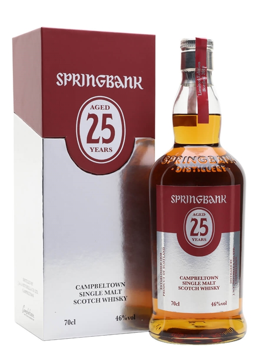 Springbank 25 Year Old / Bot.2019 Campbeltown Whisky - Single Malt Review