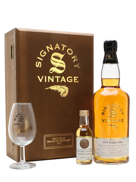 Dallas Dhu 1970 / 30 Year Old / Glass + Mini Set Speyside Whisky - Speyside Review