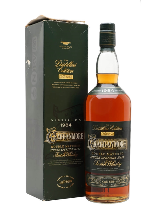 Cragganmore 1984 Distillers Edition / Litre Speyside Whisky - Speyside Review
