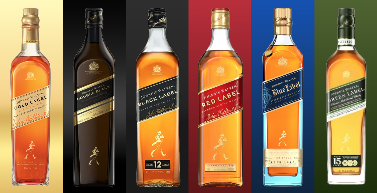 Johnnie Walker Colors Explained: The Complete Guide to All Six Whiskies - American Review