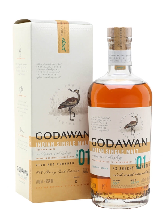 Godawan Series 01 Rich and Rounded / PX Sherry Cask Indian Whisky - Single Malt Review