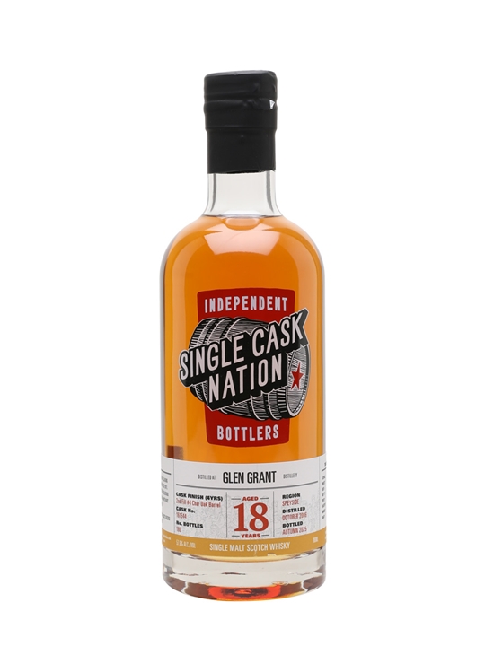 Glen Grant 2006 / 18 Year Old / Char Oak Barrel / Single Cask Nation Speyside Whisky - Single Malt Review
