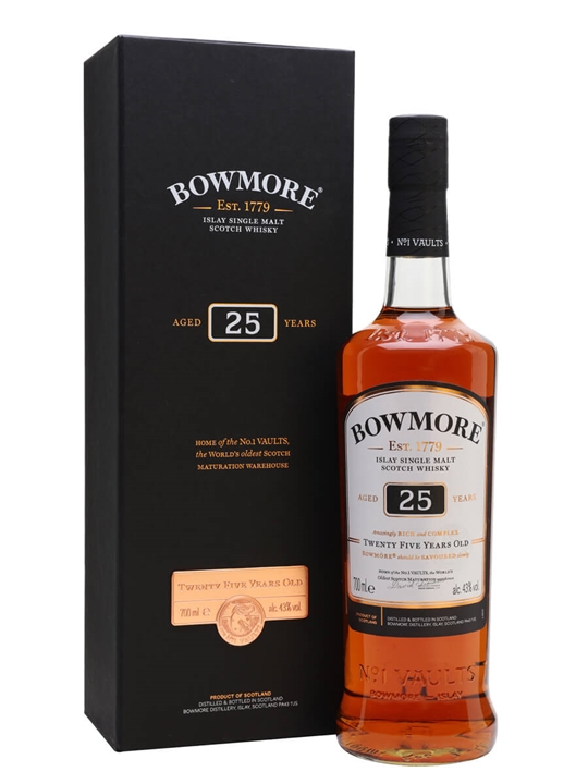 Bowmore 25 Year Old Islay Single Malt Scotch Whisky - Single Malt Review