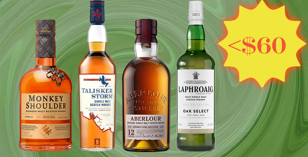 Top 10 Scotch Whiskies Under $60 (2025 Edition) - Scotch Review