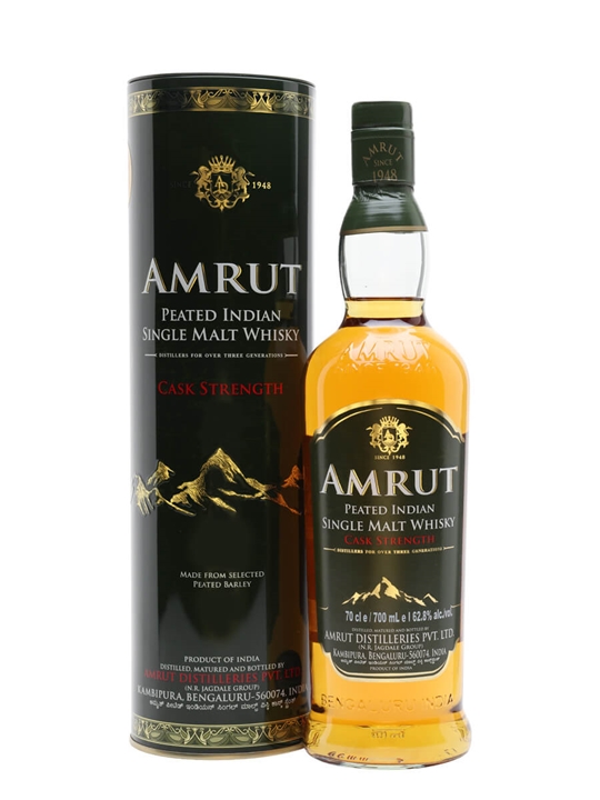 Amrut Peated Cask Strength Indian Single Malt Whisky - Single Malt Review