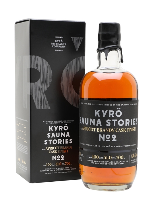 Kyrö Sauna Stories 2 / Apricot Brandy Cask Finish Finnish Whisky - Single Malt Review