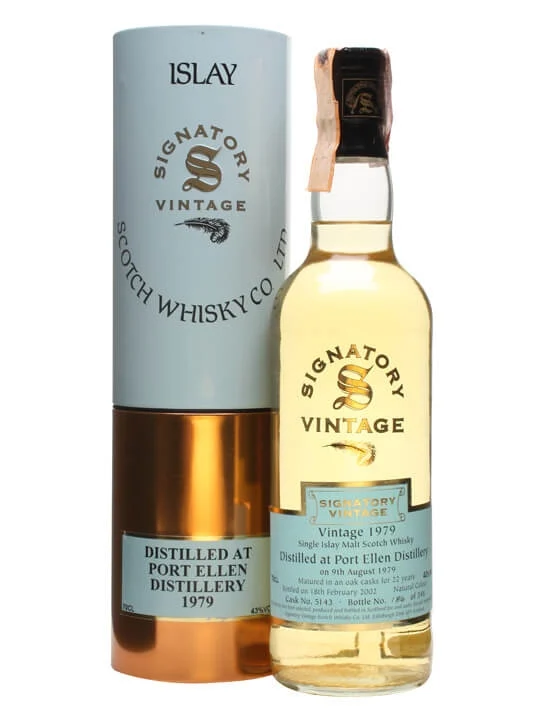 Port Ellen 1979 / 22 Year Old / Cask #5143 / Signatory Islay Whisky - Islay Review