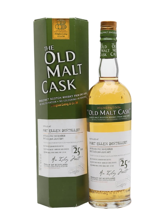 Port Ellen 1982 / 25 Year Old / Sherry Cask / Old Malt Cask #4112 Islay Whisky - Islay Review