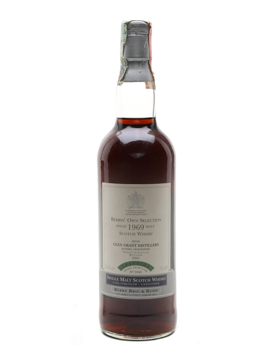 Glen Grant 1969 / Bot.2001 / Berrys' Own Selection Speyside Whisky - Speyside Review