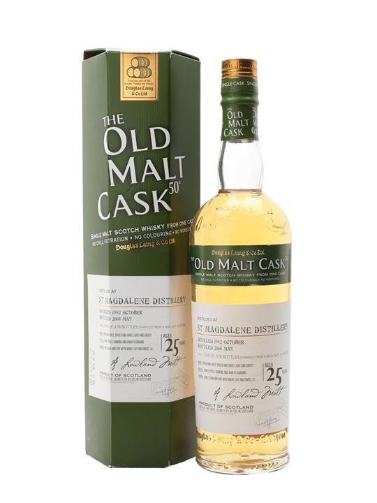 St Magdalene 1982 / 25 Year Old / Old Malt Cask #4282 Lowland Whisky - Lowland Review
