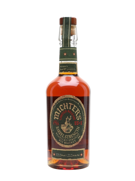 Michter's US*1 Barrel Strength Rye (54.9%) - Rye Review