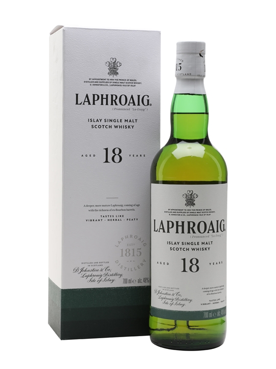Laphroaig 18 Year Old Islay Single Malt Scotch Whisky - Single Malt Review