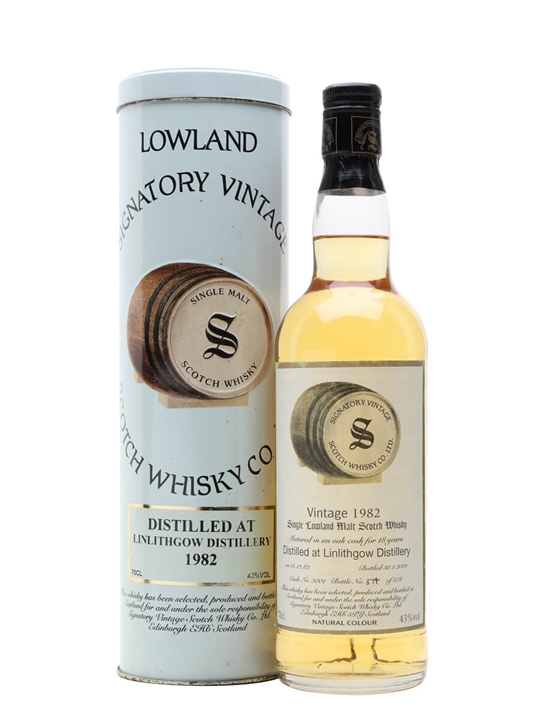 Linlithgow 1982 / 18 Year Old / Signatory Lowland Whisky - Lowland Review