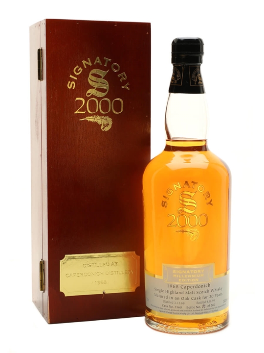 Caperdonich 1968 / 30 Year Old / Signatory Speyside Whisky - Speyside Review