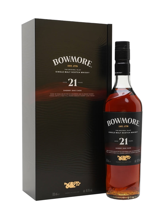 Bowmore 21 Year Old / Sherry Oak Islay Single Malt Scotch Whisky - Single Malt Review