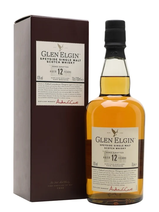 Glen Elgin 12 Year Old Speyside Single Malt Scotch Whisky - Single Malt Review