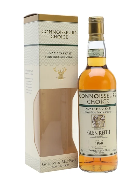 Glen Keith 1968 / Bot.2007 / Connoisseurs Choice Speyside Whisky - Speyside Review