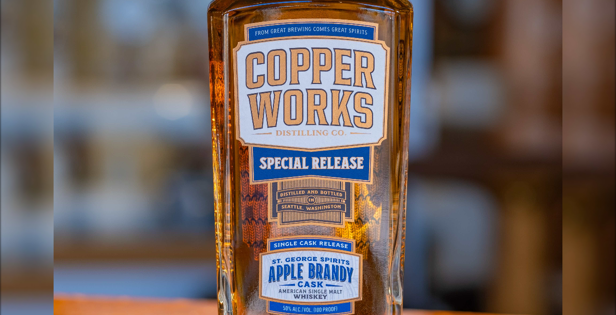 Copperworks Unveils Apple Brandy Cask Whiskey & Gin - Cognac Review
