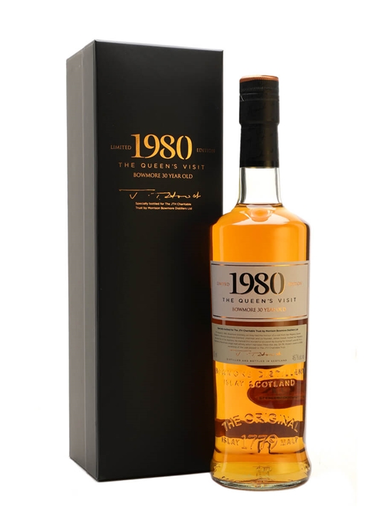 Bowmore 1980 / 30 Year Old / Queen's Visit to Distillery Islay Whisky - Islay Review