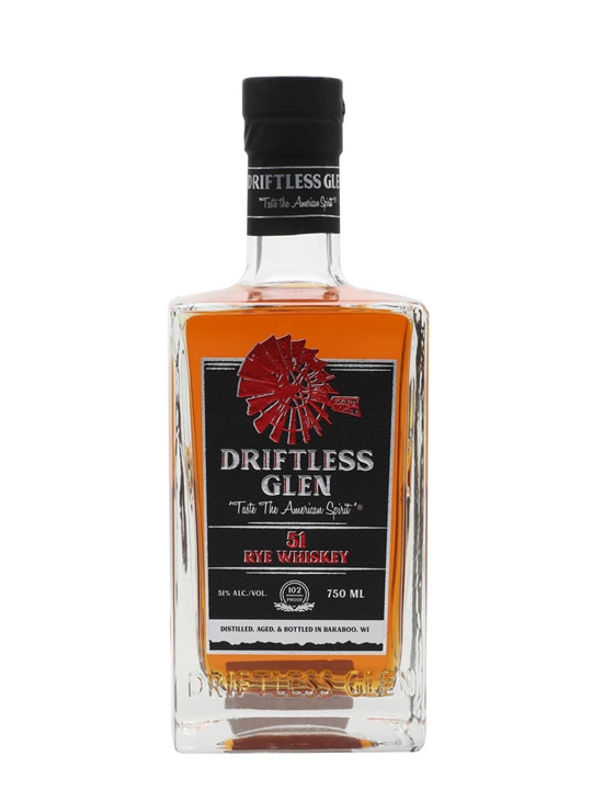 Driftless Glen 51 Rye Wisconsin Straight Rye Whiskey - Rye Review