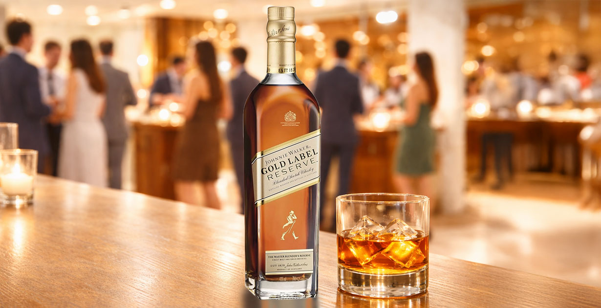 How to Drink Johnnie Walker Gold Label Reserve - American Review