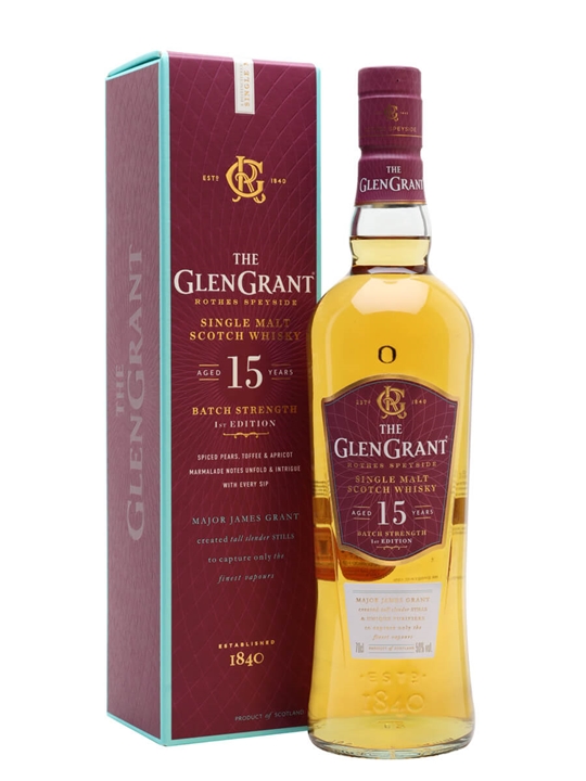 Glen Grant 15 Year Old Batch Strength First Edition Speyside Whisky - Single Malt Review