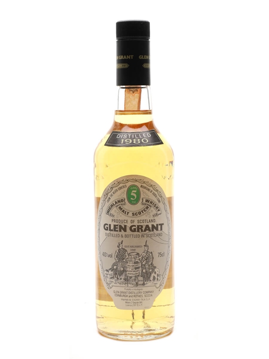 Glen Grant 1980 / 5 Year Old Speyside Single Malt Scotch Whisky - Single Malt Review