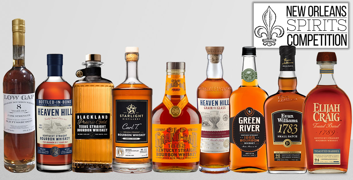 9 Standout Bourbons Crowned at the New Orleans Spirits Competition - Bourbon Review